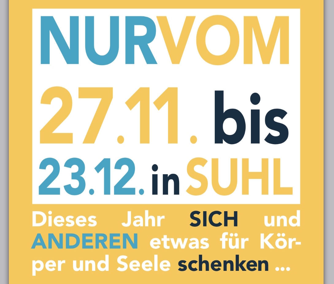 Christmas PopUp-Store in Suhl - vom 27.11.-23.12.2019